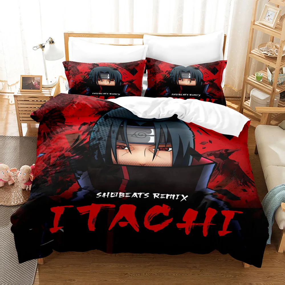 Imagem -06 - Cama 3-piece Conjunto of 3d Impressão Digital Huoxing Itachi Boerk Kits de Comércio Exterior