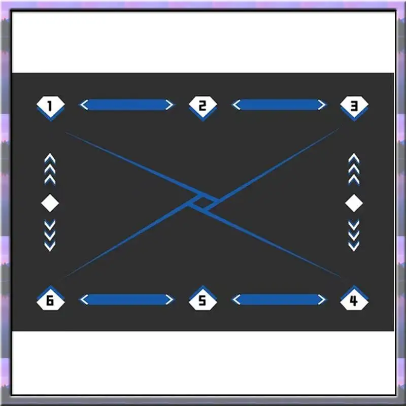 

ABJX New Football Training Mat, Anti-Slip And Noise Reduction Household Children's Football Mat, Room Decoration Floor Mat