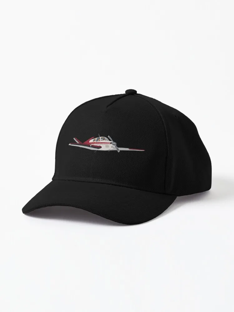 Beech Bonanza V-Tail Illustration Retro Design Baseball Cap Dropshipping Big Size Hat Hood Caps Women's Hat Men's