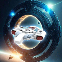 Star Trek Deep Space Nine Spaceship Building Block Puzzle Children'S Toys Boy'S Birthday Gift Parent-Child Interaction