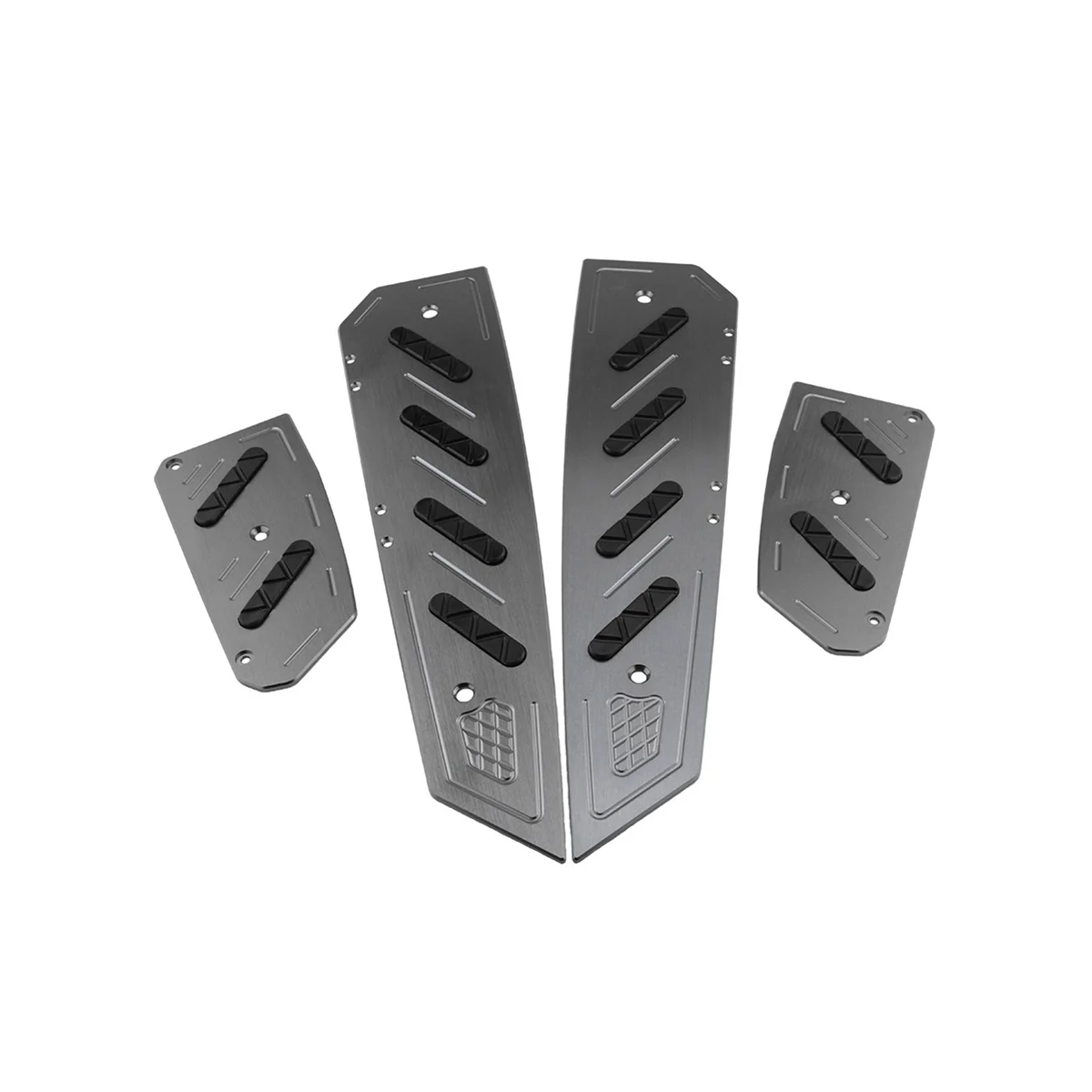 

Motorcycle Step Footpads Pedal Plate Cover for Honda Forza 300 Forza300 MF13 MF 13 2018 2019