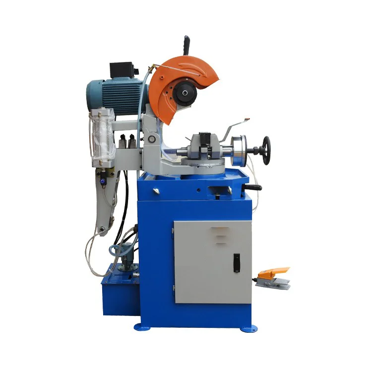 

Гидравлический полуавтоматический станок для резки труб Станок для резки металла Автоматическое водяное охлаждение Многофункциональная режущая пила