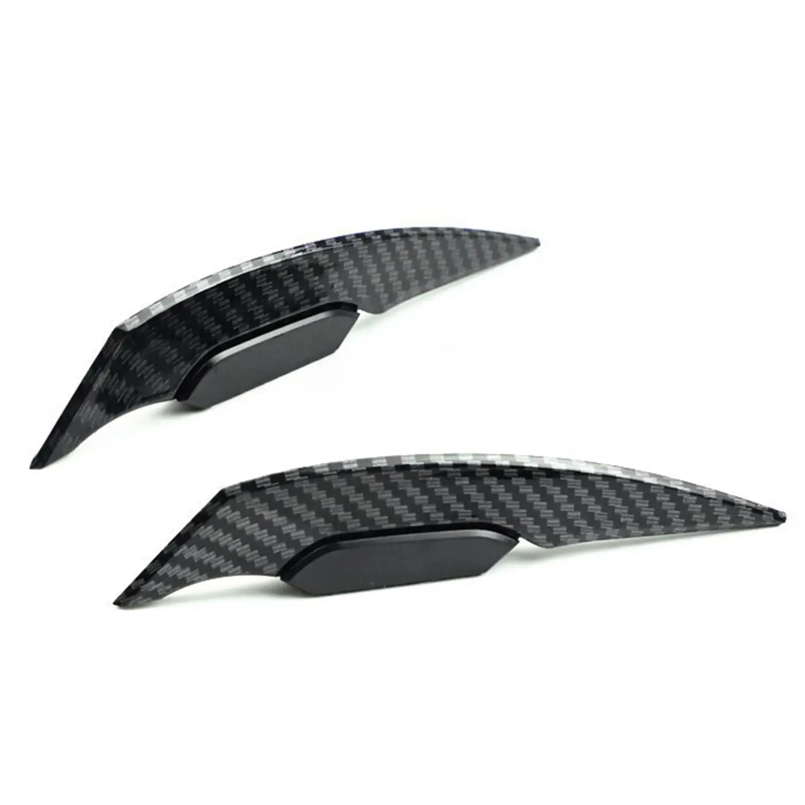 

2x Motorcycle Decals Multipurpose Lightweight Easy to Install Motorcycle Side Winglets Decals Electric Bike Headlight Stickers