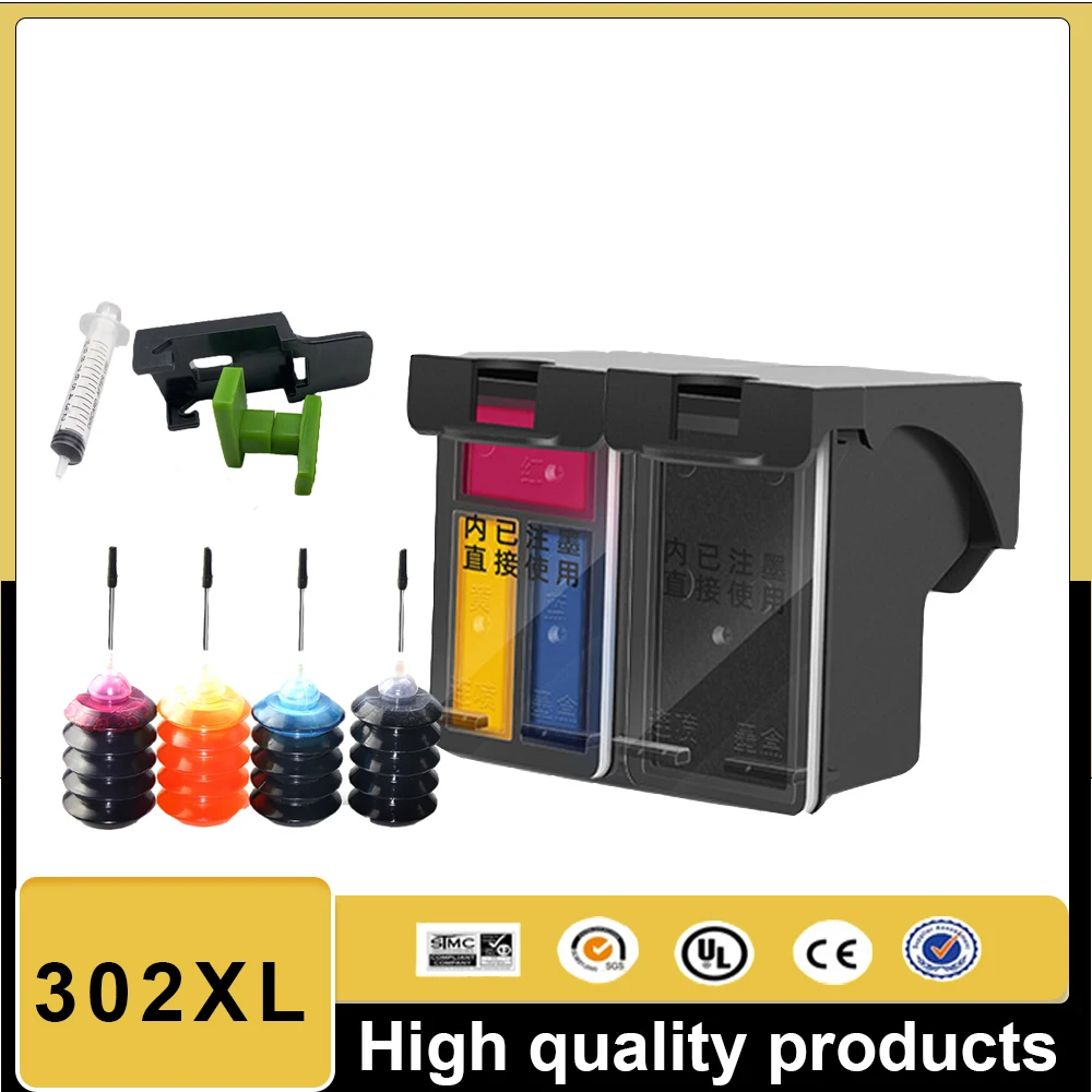 

Картридж для принтера HP 302 xl Deskjet 1110 3639 3831 Envy 3630 4650 4525 4527
