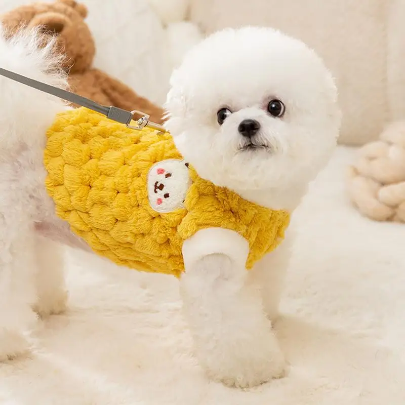 Dog Winter Warm Vest Coat Jacket For Small Medium Dogs Puppy Vest Clothes Cotton Pet Jacket Dog Costume