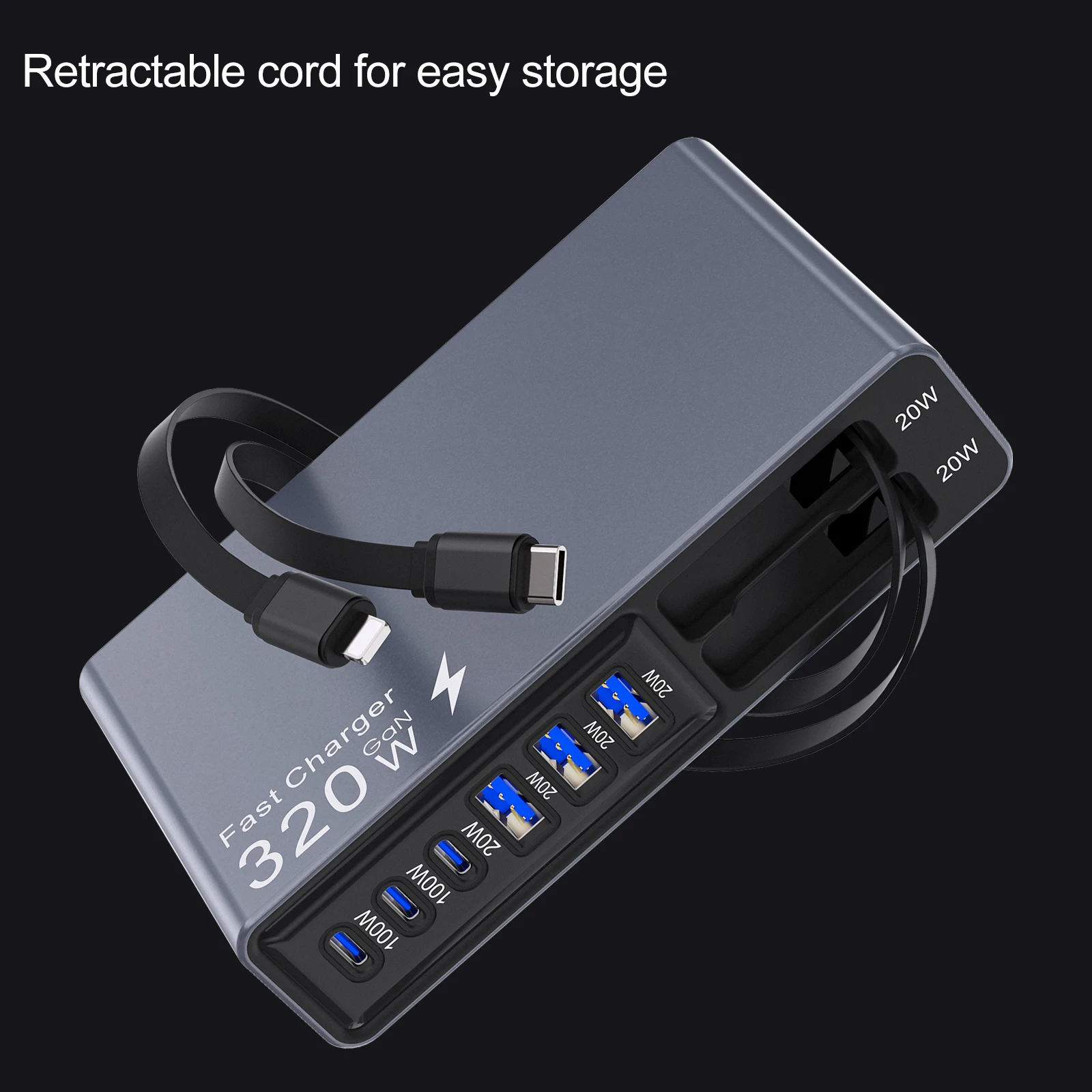 320W Usb C Gan Char…