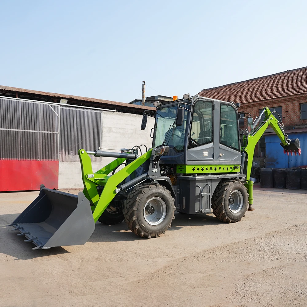 Custom Backhoe Loader Hydrauli - огляд і ціна Farming Agriculture Project