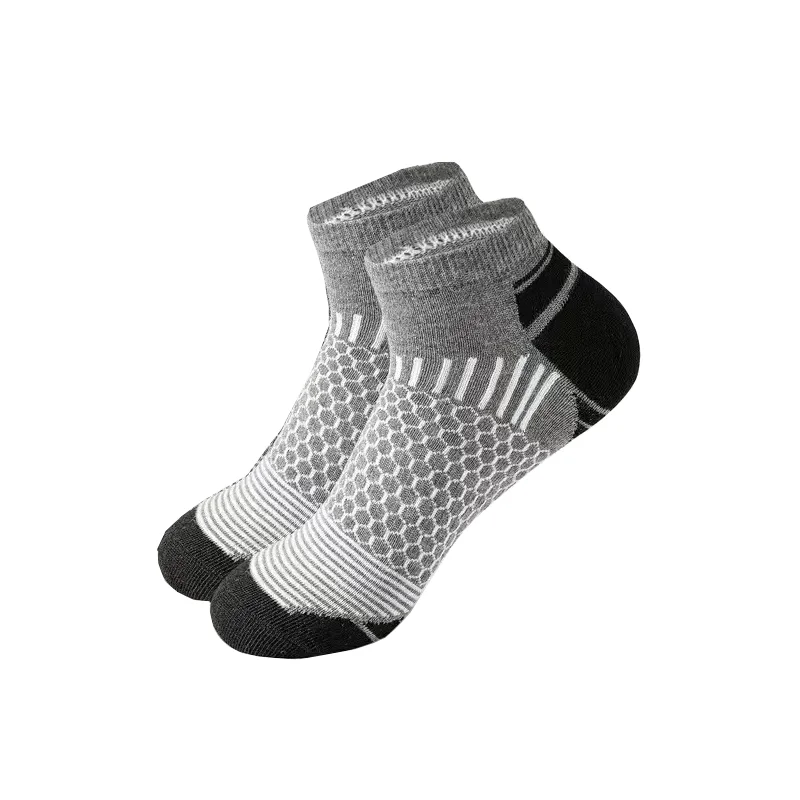 Calcetines deportivos cortos para hombre, medias transpirables que absorben la humedad, para todas las estaciones, 1 par