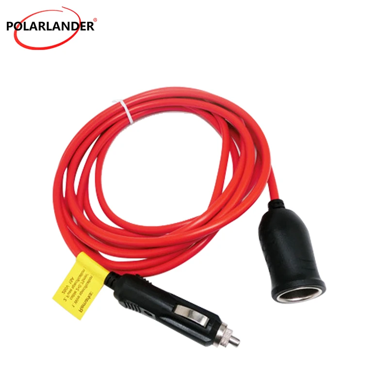 سلك تمديد ولاعة السجائر 3.6 متر - 12 فولت - 24 فولت 15 أمبير فيوز 16AWG سلك نحاسي PVC للأجهزة المحمولة/الإلكترونيات #5