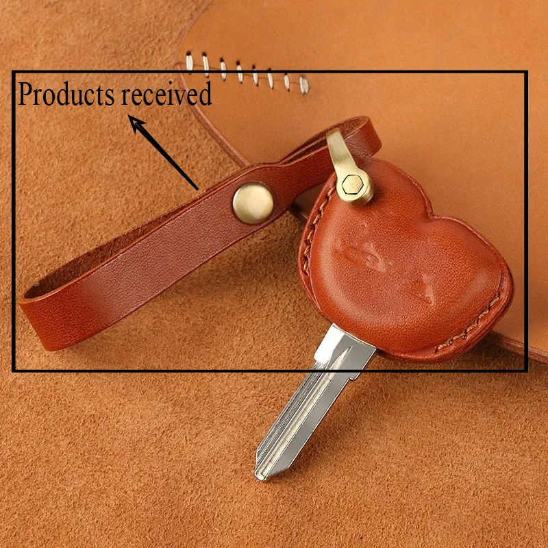 

Suitable for Vespa Key Set Real Cowhide VESPA LX LXV LXS GTS Motorcycle High Fashion Key Case Durable Key Case Exquisite Gift