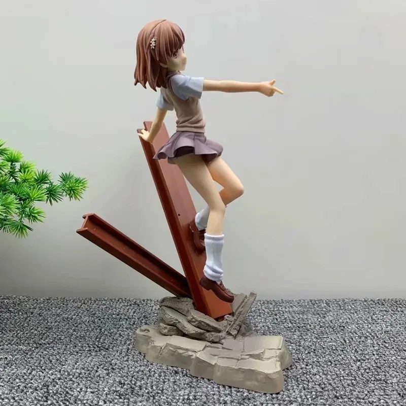 Kotobukiya A Certain Magical Index Misaka Mikoto Figurka Akcji PVC w Skali 1/7 Figurka Anime Model Zabawki Kolekcjonerskie Lalka Prezent