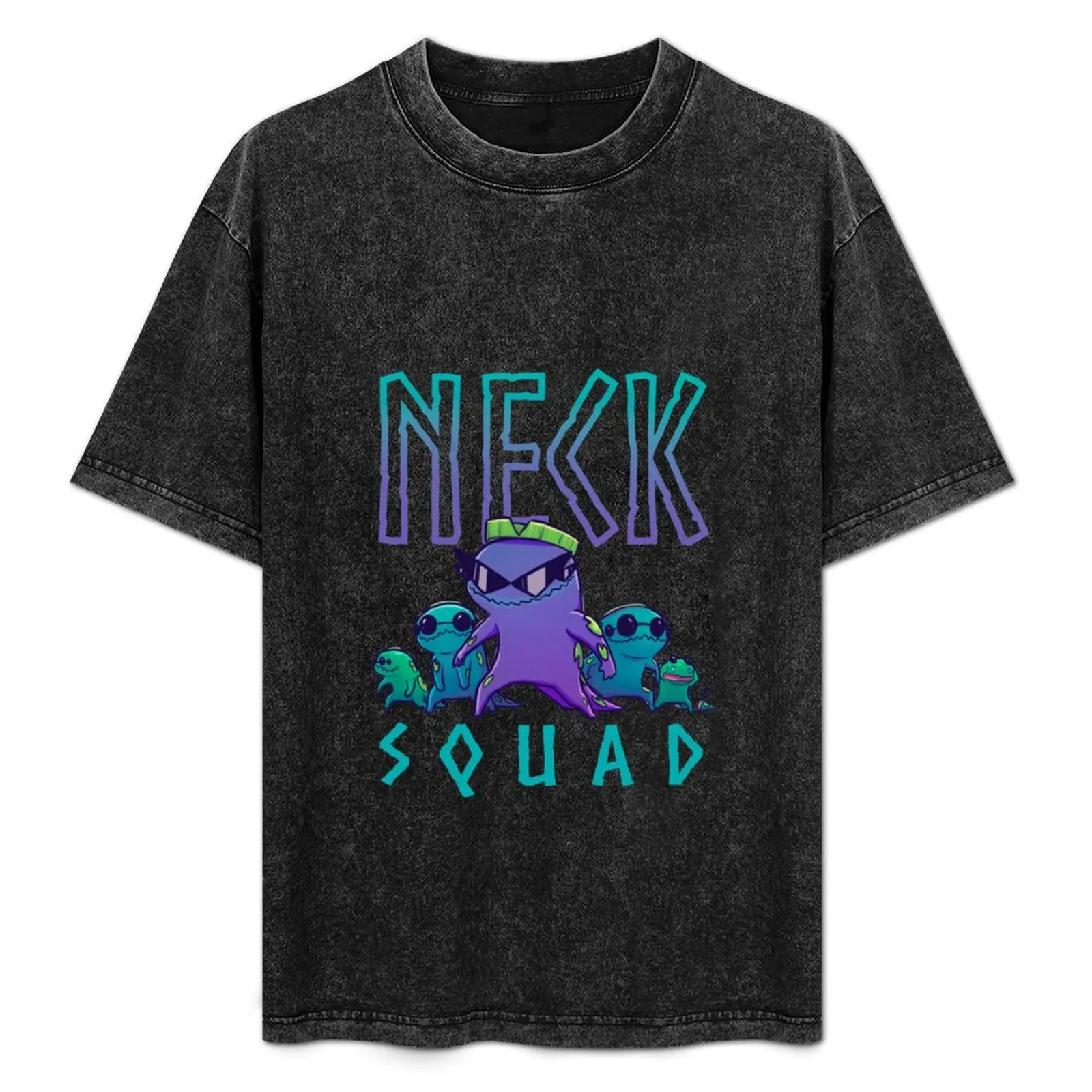 

Neck Squad! T-Shirt funny costumes animal prinfor boys summer shirt anime clothes workout shirts for men