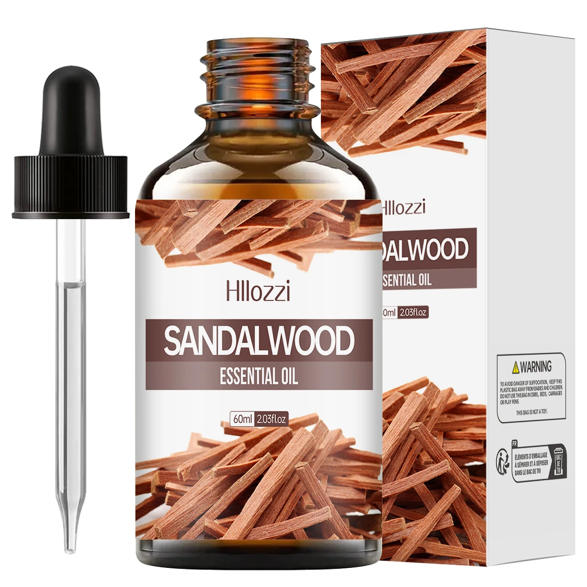 Sandalwood essential oil facial skin care oil moisturizing body care massage oil aromatherapy essential oil