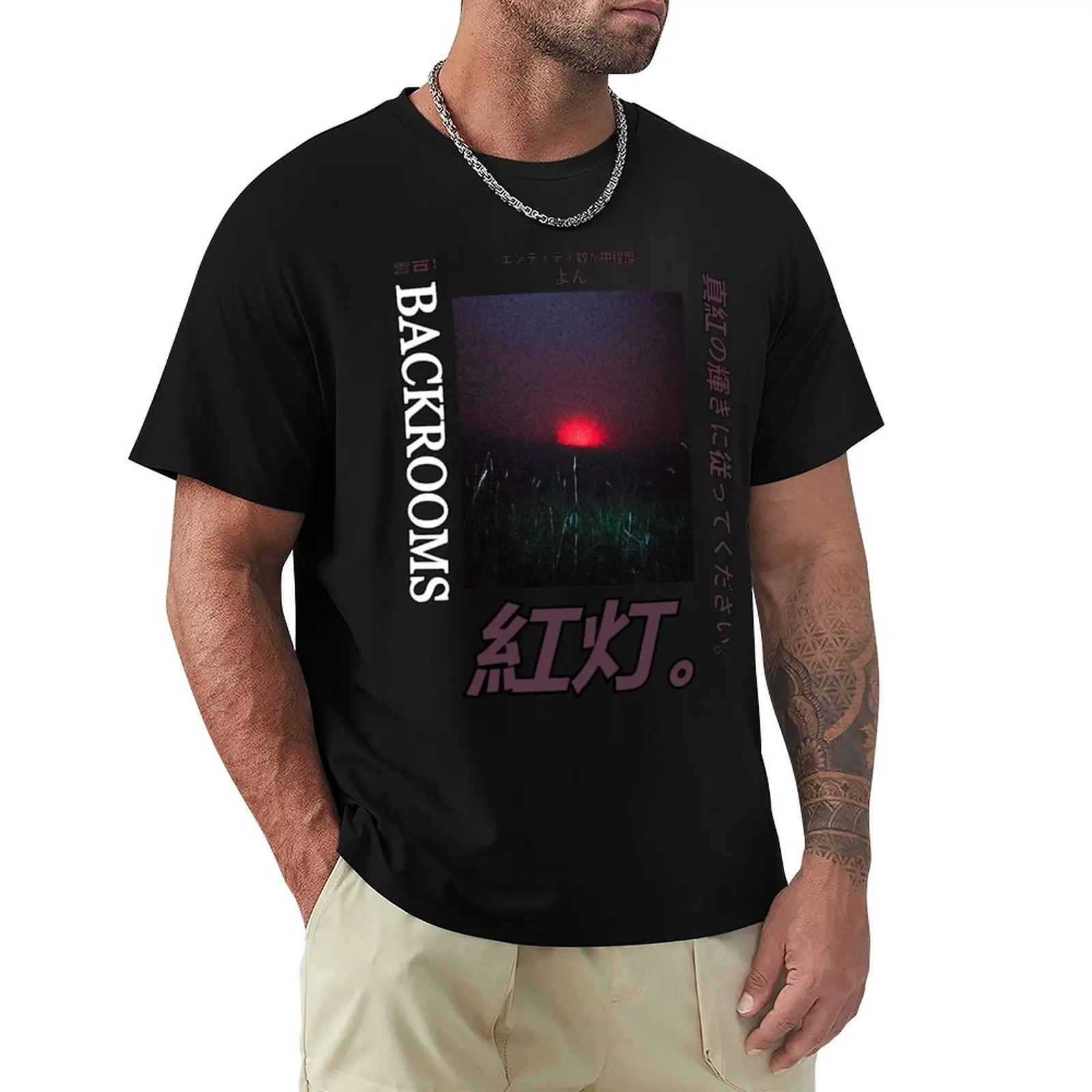 Backrooms - level 9.1 T-Shirt man t shirt luxury T-Shirt
