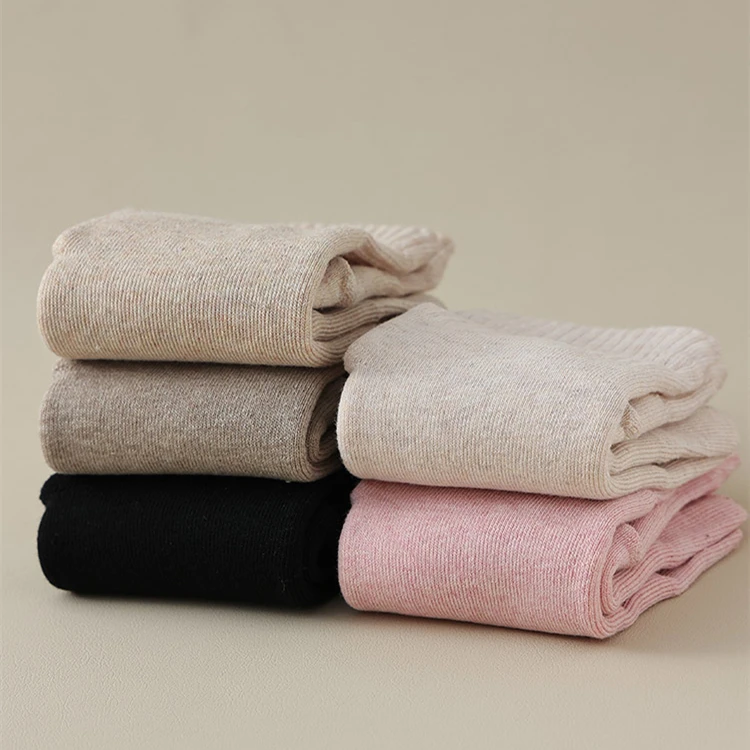 1 Paar Winter-Socken mit dicken Zehen für Damen, Baumwolle, solide, atmungsaktiv, warmer Boden, schlafender Frottee gegen kalten Schnee, lose Fünf-Finger-Socken – Detail 16