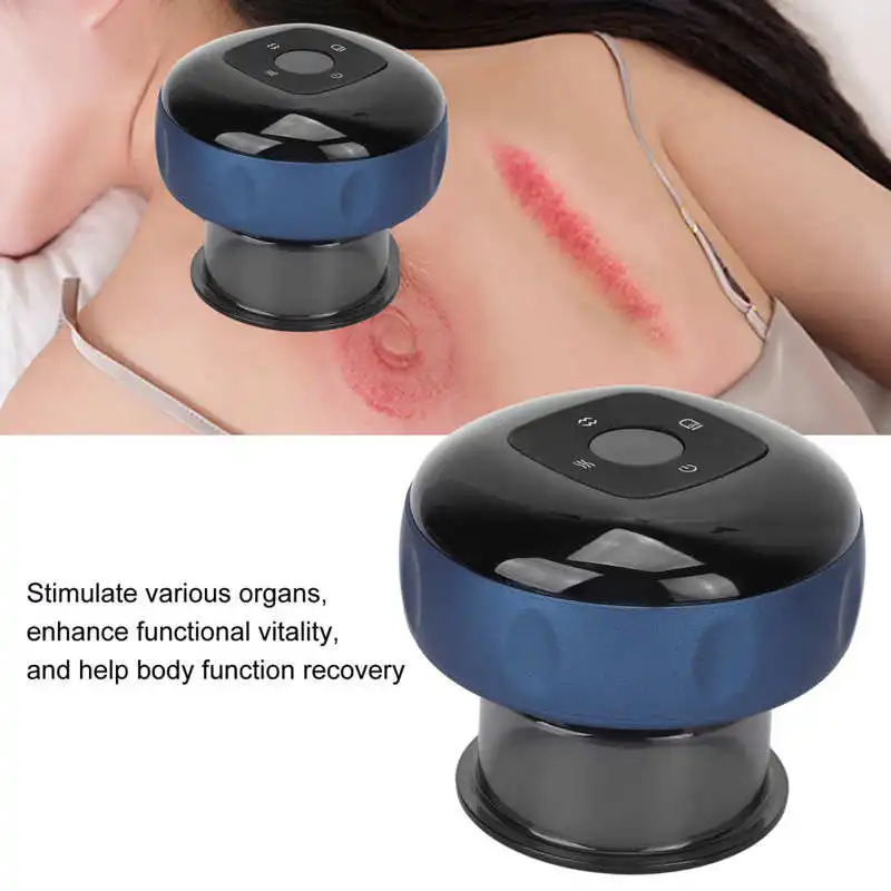 

Electric Cupping Massager Vacuum Suction Scraping Anti Cellulite Massage Device Hot Compress Fat Burning Slimming Beauty Tools