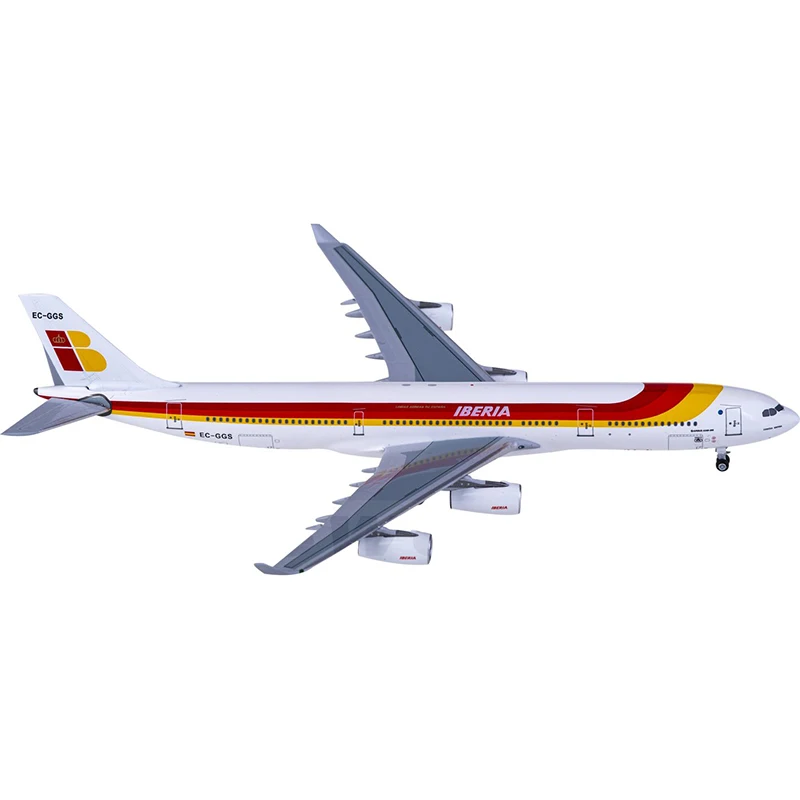 1:400 Scale AC411160 Iberia A340 A340-300 EC-GGS Alloy Aircraft Model Adult Fans Collectible Souvenir