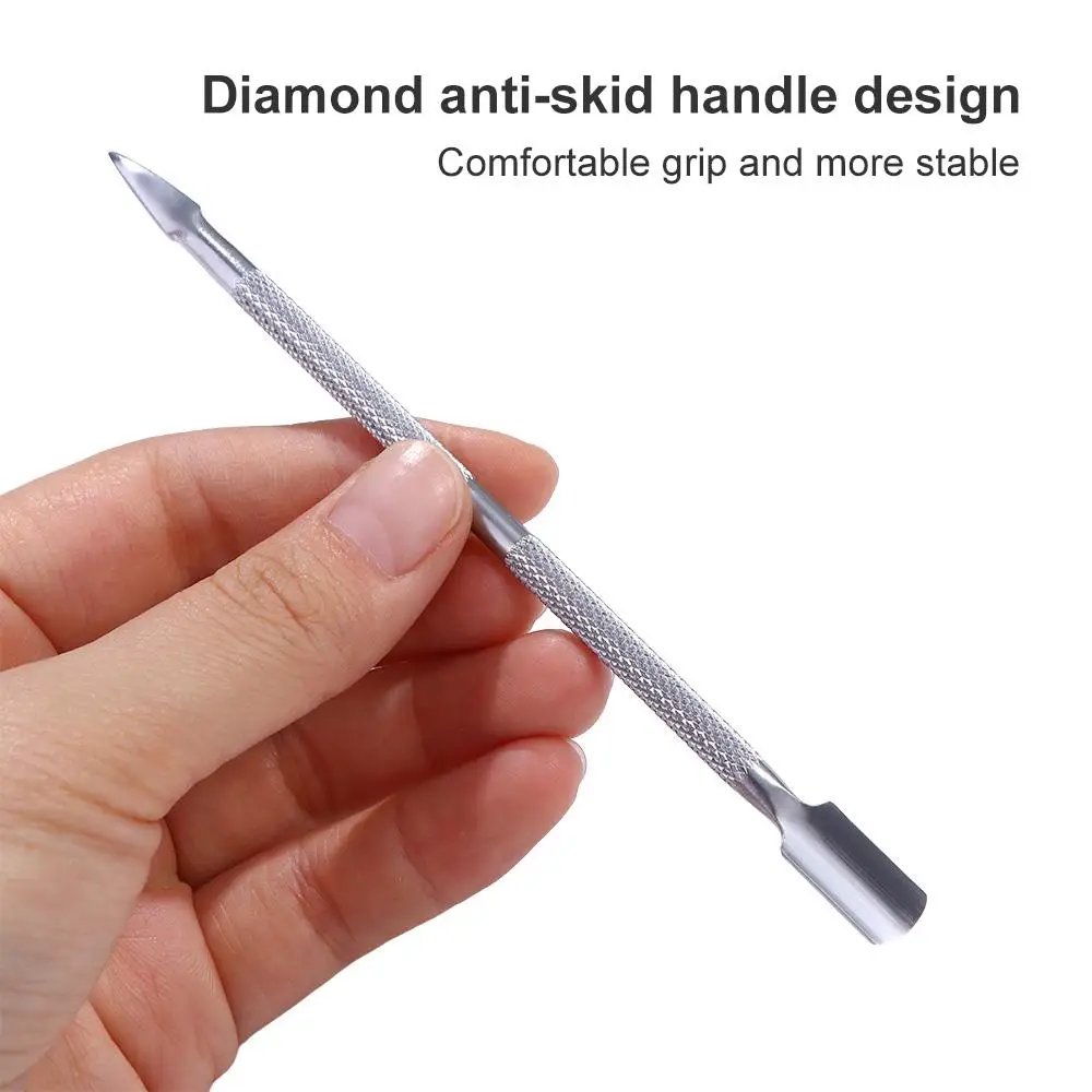 Clean UV Gel Cuticle Remover Double Head Nail Cuticle Pusher Manicure Accessories Nail Art Files Dead Skin Pusher