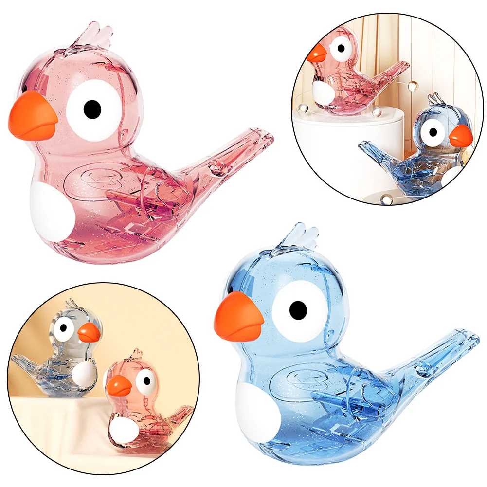 For Outdoor Play Interactive Whistle Toy Chirping Whistle Water-Activated Sound 2-in-1 Whistle Feature Colorful Bath Toys