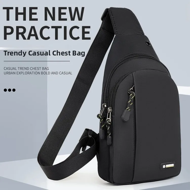 Men's Lightweight Nylon Crossbody Bag - alternate angle