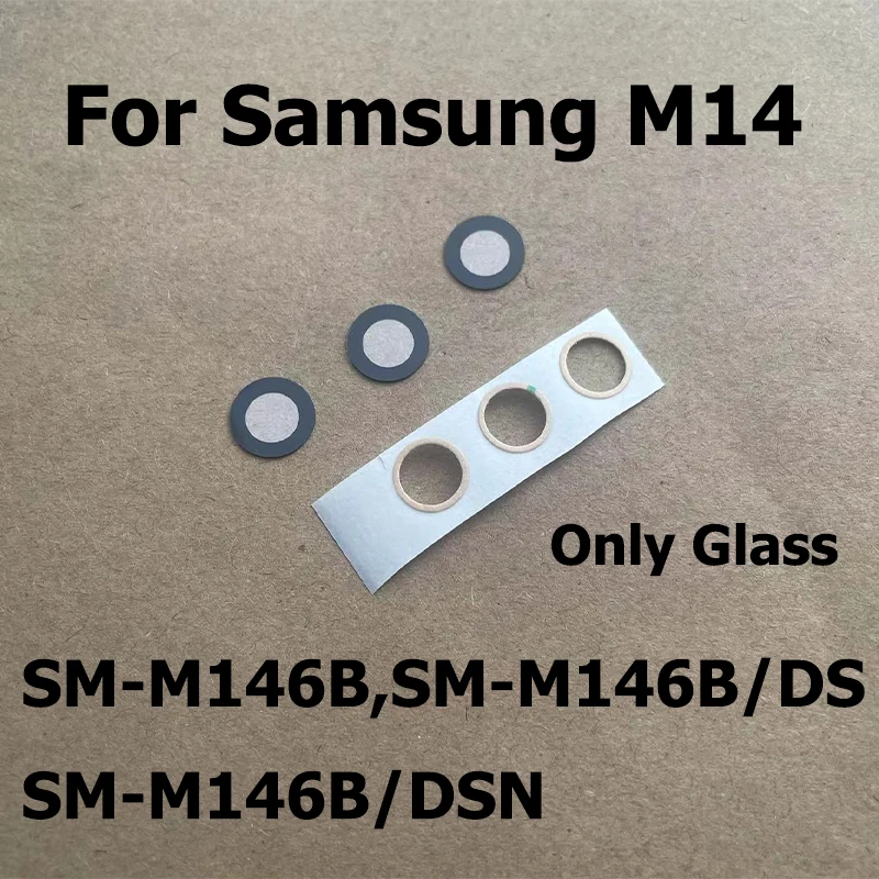 Rear Camera Glass For Samsung Galaxy M54 M34 M14 M04 4G 5G Back Camera Glass Lens Cover With Glue Tape Repair Parts