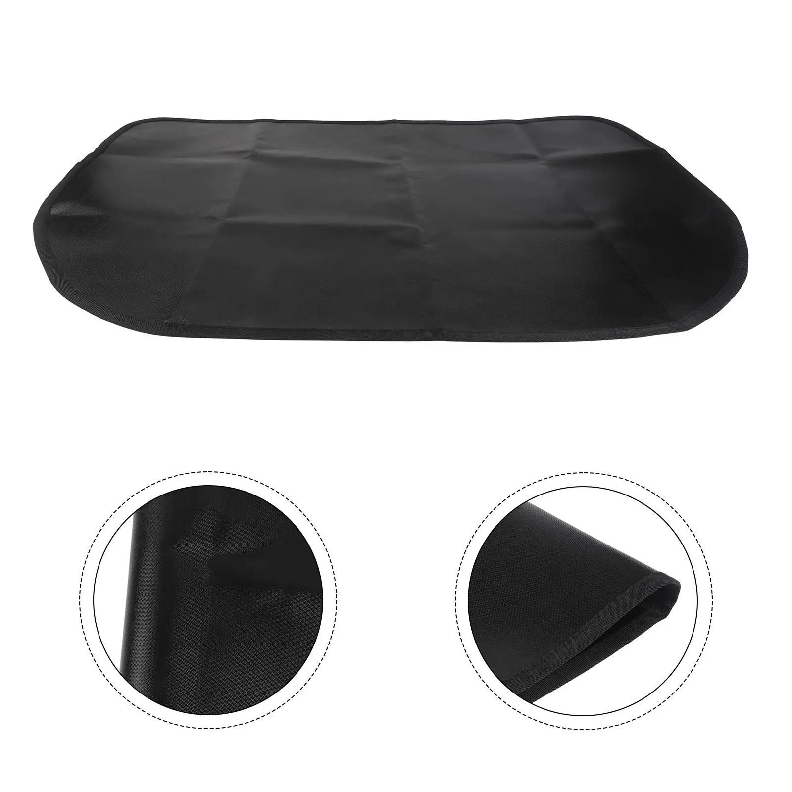 

Fireplace Protection Floor Insulation Mat Easy To Clean Fiberglass Material Flame Retardant High-heat Resistant