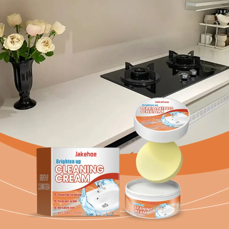 

6PcsMultiPurpose Cleaning Cream MultiEffect Cleaning Kitchen Range Hood Living Room Toilet Stubborn Dirt