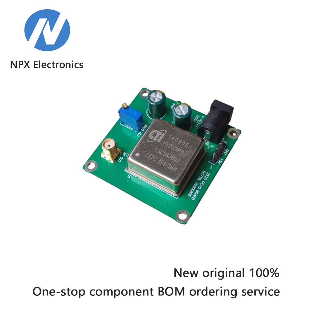 10M OCXO 보드, 항온 크리스탈 발진기, 10MHz, 우수한 안정성, 정현파 출력