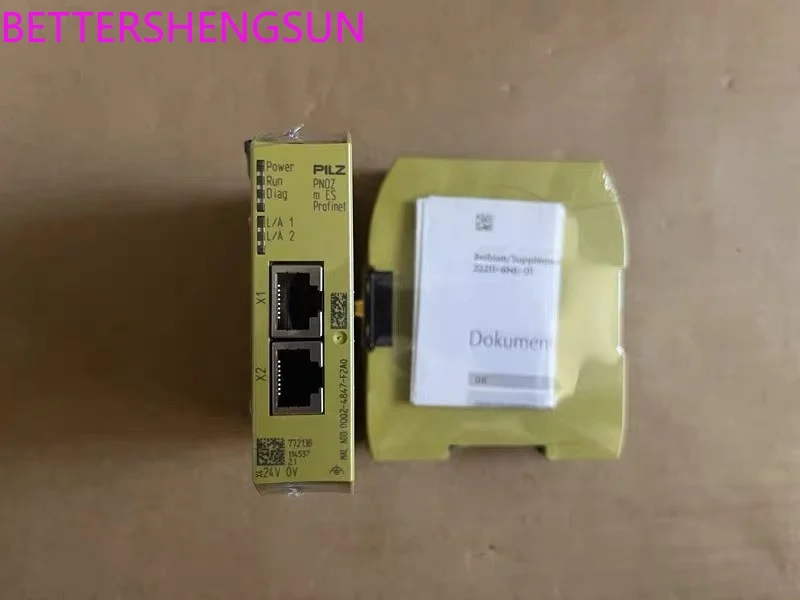 New safety relay PNOZ m ES EtherNet/IP order number 772137