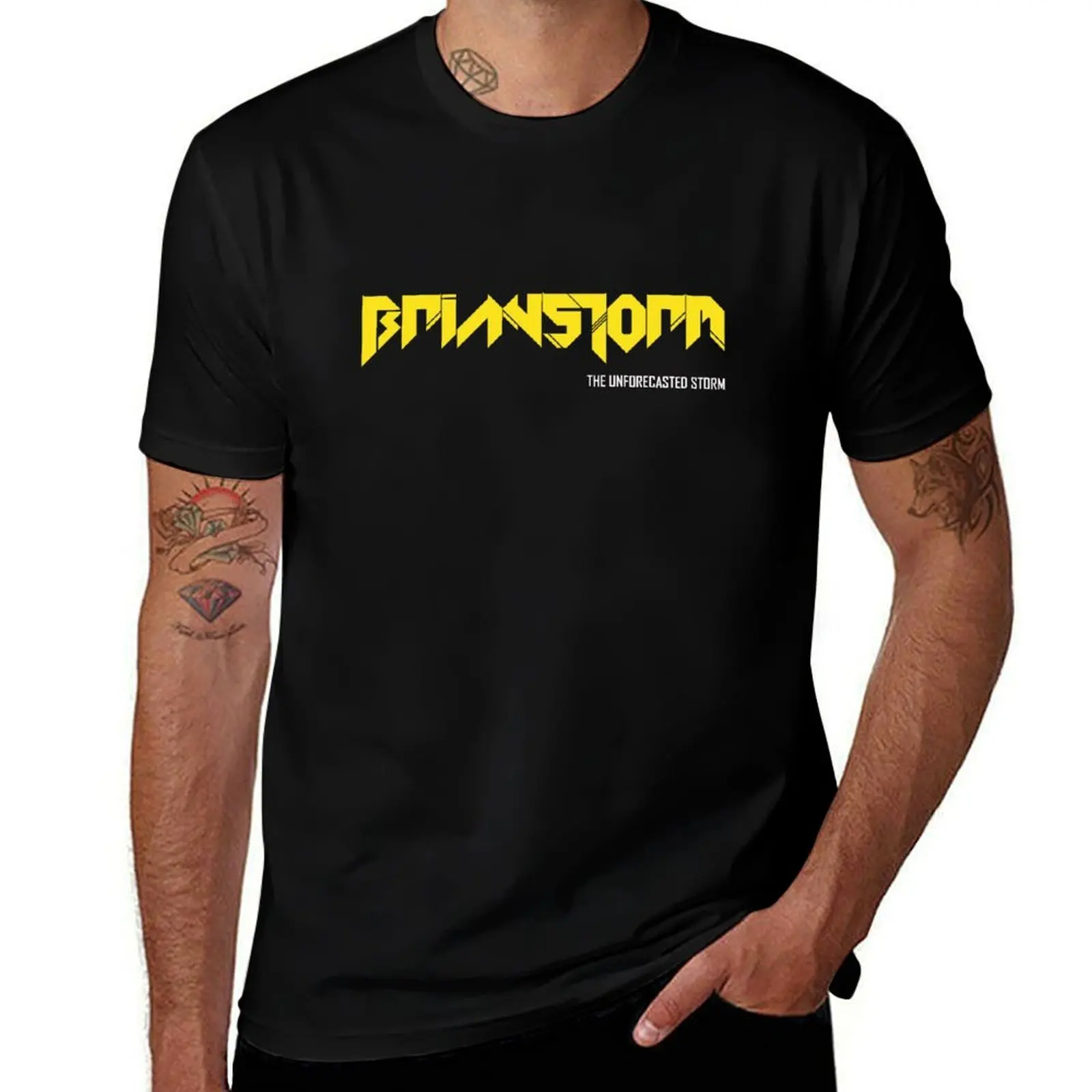 brianstorm (the unforecasted storm) T-Shirt Christmas Casual Short Sleeve Top