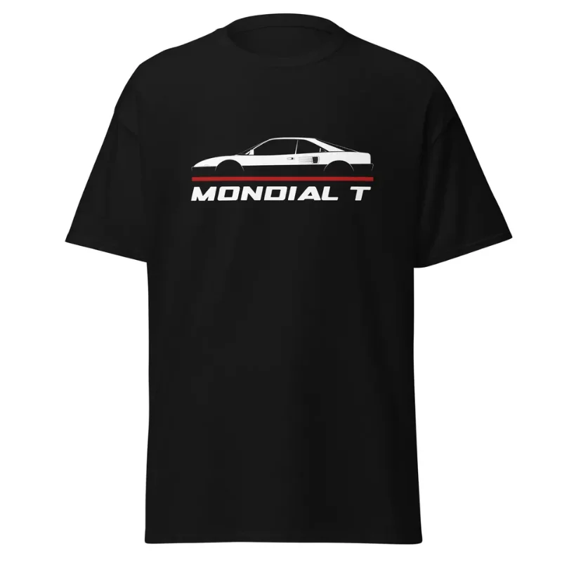 2024 Men T Shirt Casual Ferraris Mondial T 1988-1993 Car Enthusiast T-shirt Graphic Summer Short Sleeves 100% Cotton S-3XL Cool