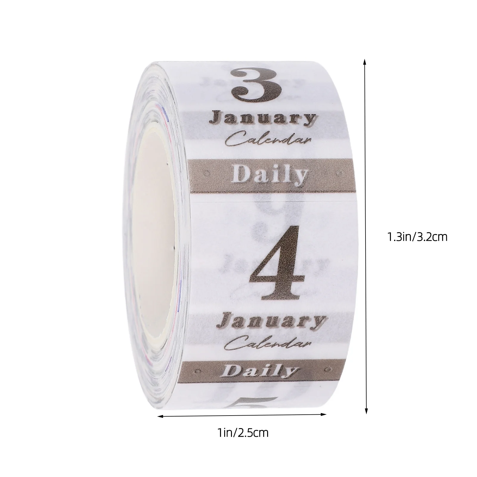 1 صندوق 365 يوم مخطط ملصقات اشي ورقة شهرية التقويم اليومي تسميات إدارة الوقت مجلة الزخرفية سكرابوكينغ