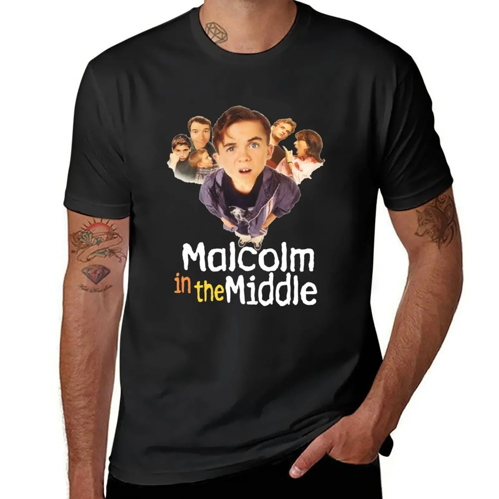 

Malcolm In The Middle T-Shirt hippie clothes Aesthetic clothing quick drying vintage anime shirt plain t shirts men