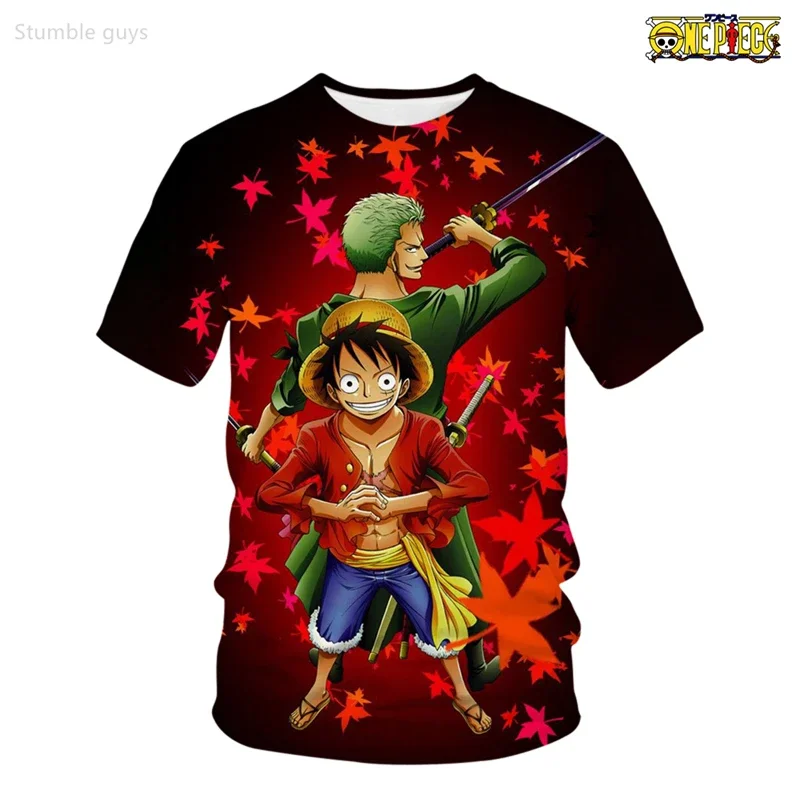 Sommer Kinder Jungen Einteiler T-Shirt Jinbe Art Print Lässige Jungenkleidung Mädchen Kurzarm Herren Jersey
