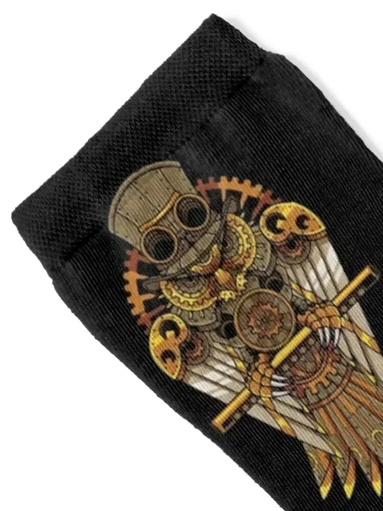Steampunk Powered Animal Gift Socks sport luxury designer brand crazy Women's Socks Men's