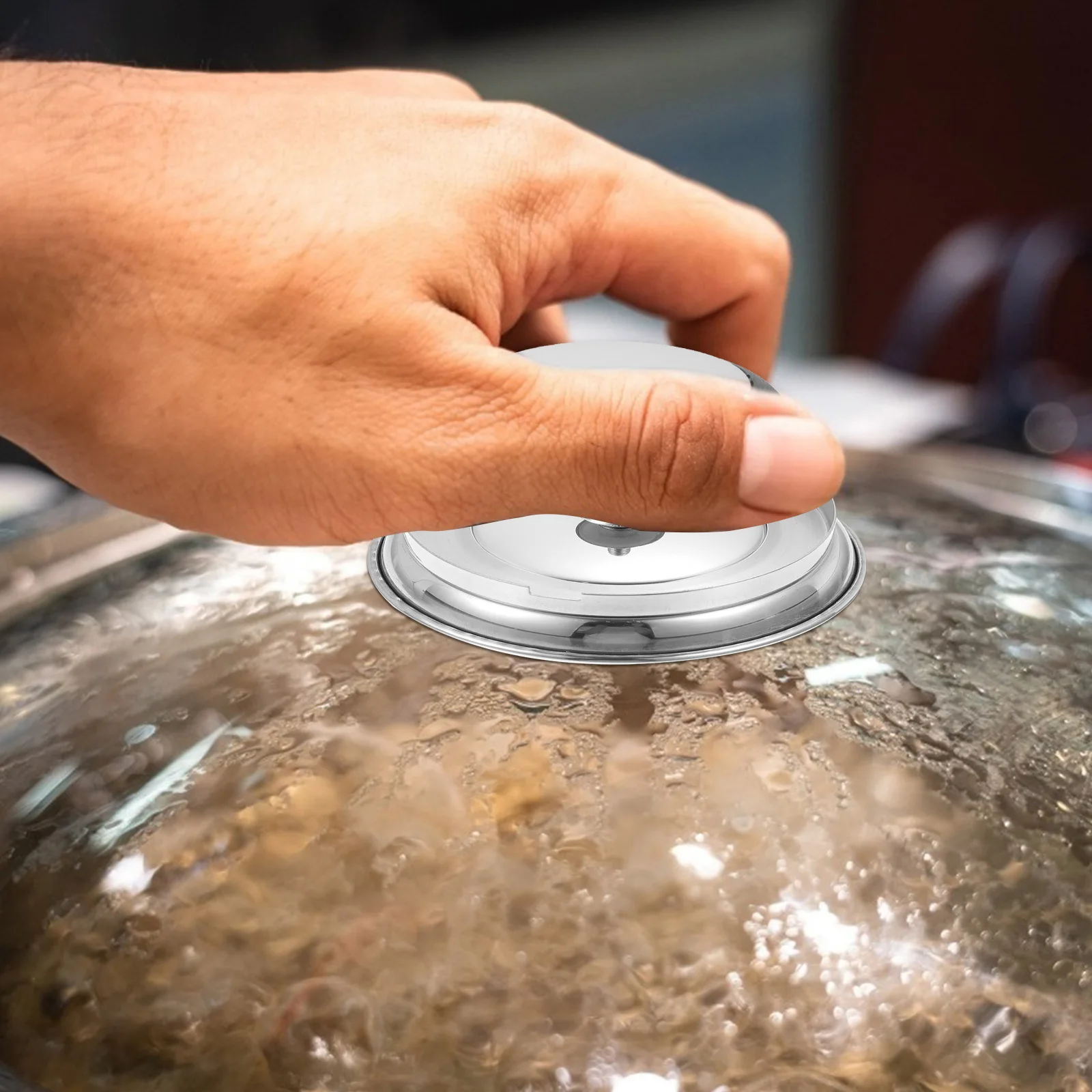 

4Pcs Pot Lid Knobs Stainless Steel Replacement Handles Heat Resistant Practical Kitchen Pot Cover Accessories Household