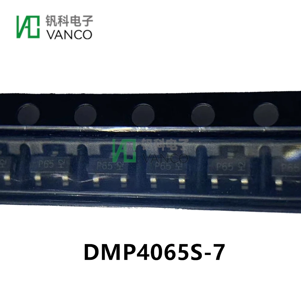 50pcs Kit DMP4065S-7 DMP4065S 4065 MOSFET P-CH 40V 2.4A SOT23 In Sctock