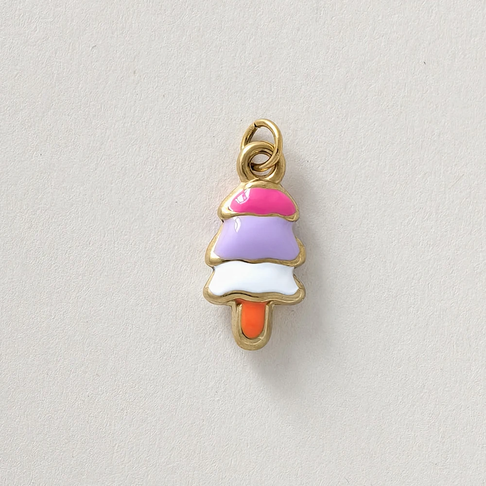 5 قطع الحد الأدنى العصرية عنصر النبات قلادة الفولاذ المقاوم للصدأ عقد دي اي واي المفاتيح لطيف الأزياء الذهبي سحر المجوهرات بالجملة