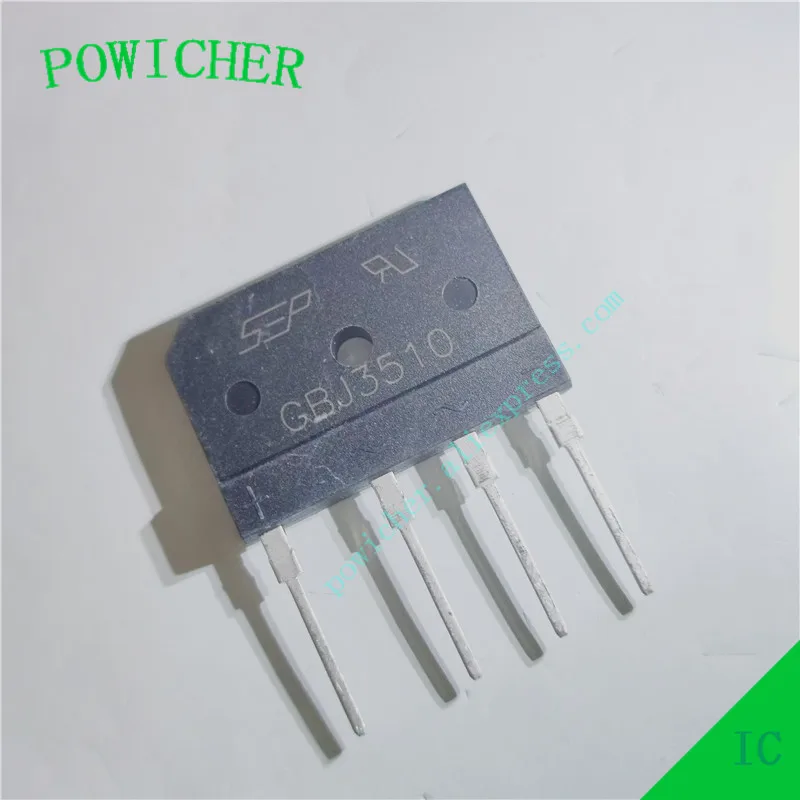 10pcs GBJ3510 ZIP-4 DIP-4 GBJ5010 GBJ 4PIN Original Available In Stock