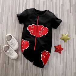 0-24 months newborns Baby Clothes One-Piece Cartoon Anime cotton short-Sleeved Trousers Banquet Summer Fashion neonatal clothing