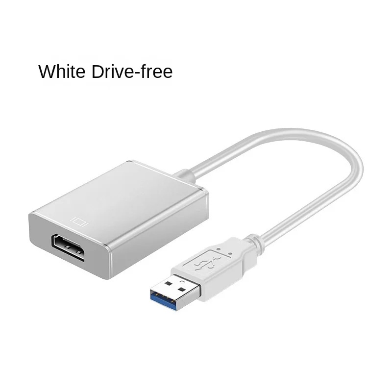 1080P 60HZ HD Portable USB 3.0 To HDMI-compatible Audio Video Adapter Converter Cable High Speed 5 Gbps for Windows 7/8/10 PC