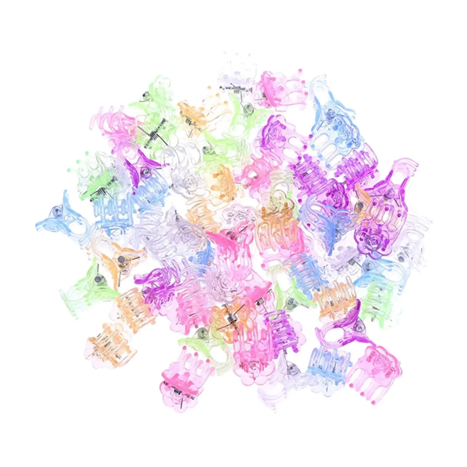 60 個の植物クリップ植物サポートクリップ花つる幹クリップ