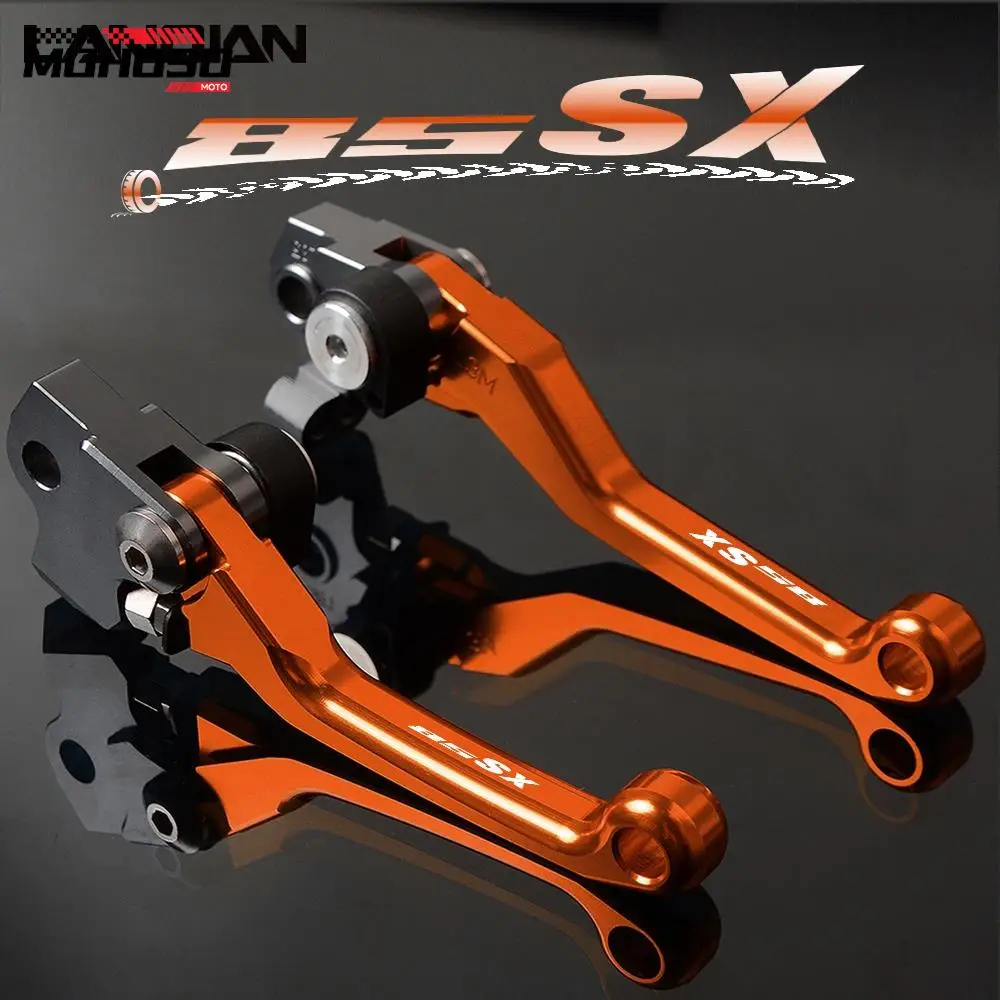 

85SX Brake Clutch Lever Dirt Pit Bike Brake Clutch Levers Grips For 85SX 85XC 85 SX XC 2003-2018 2014 2015 2016 2017 Accessories