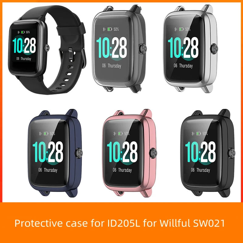 

Protective Case for ID205L for Willful SW021 Watch TPU Soft Case