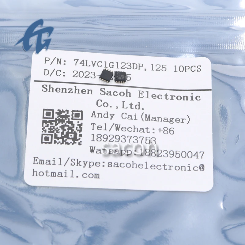 (SACOH Electronic Components)74LVC1G123DP,125 10Pcs 100% Brand New Original In Stock