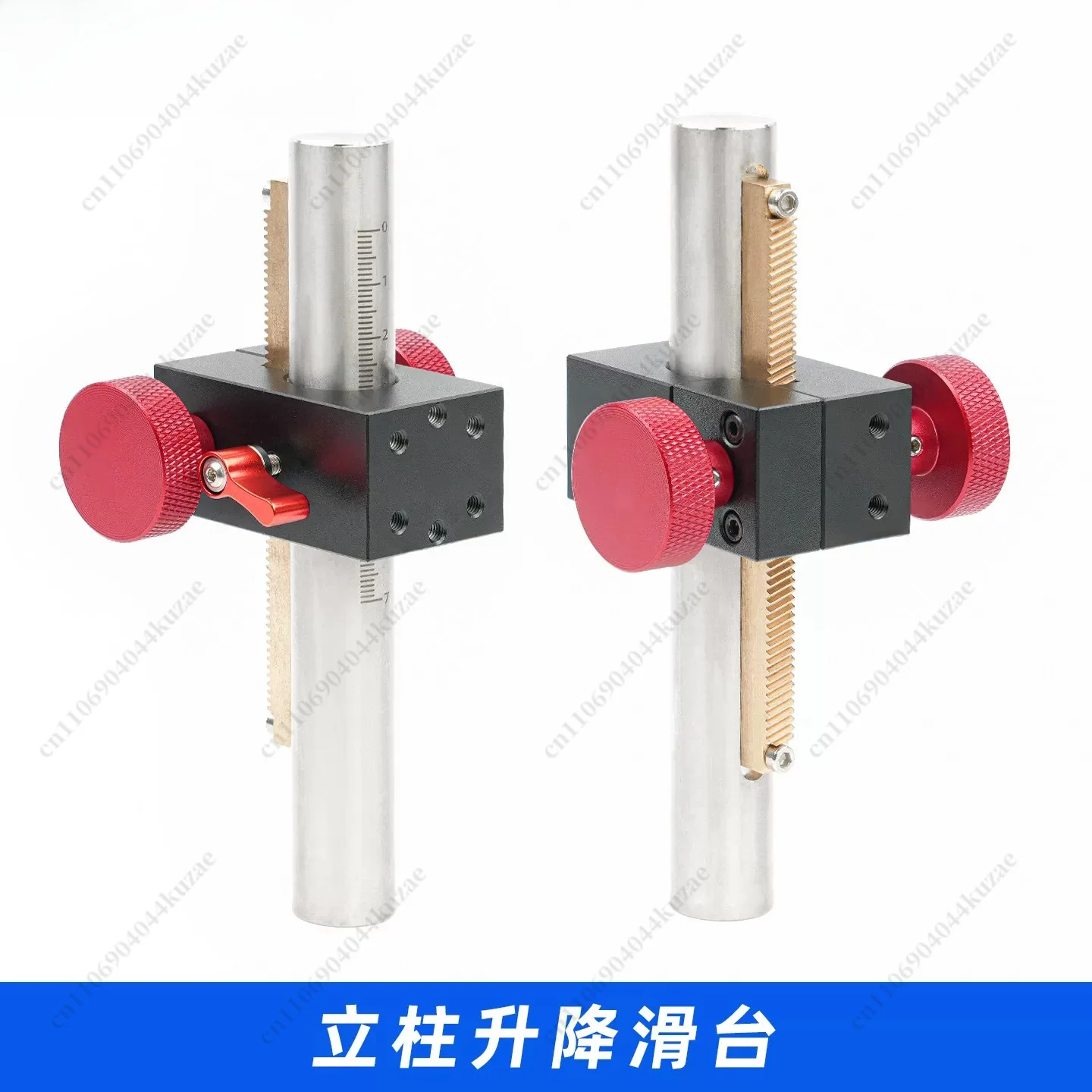 Z-axis Vertical Lifting Slide Table, Gear Rack Type Column Platform, Precision Manual Laboratory Working Bench
