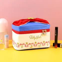 Sailor Moon Storage Bag Cartoon Portable Waterproof Toilet Bag Anime Large Capacity Dopamine Outdoor Leisure Makeup Bag