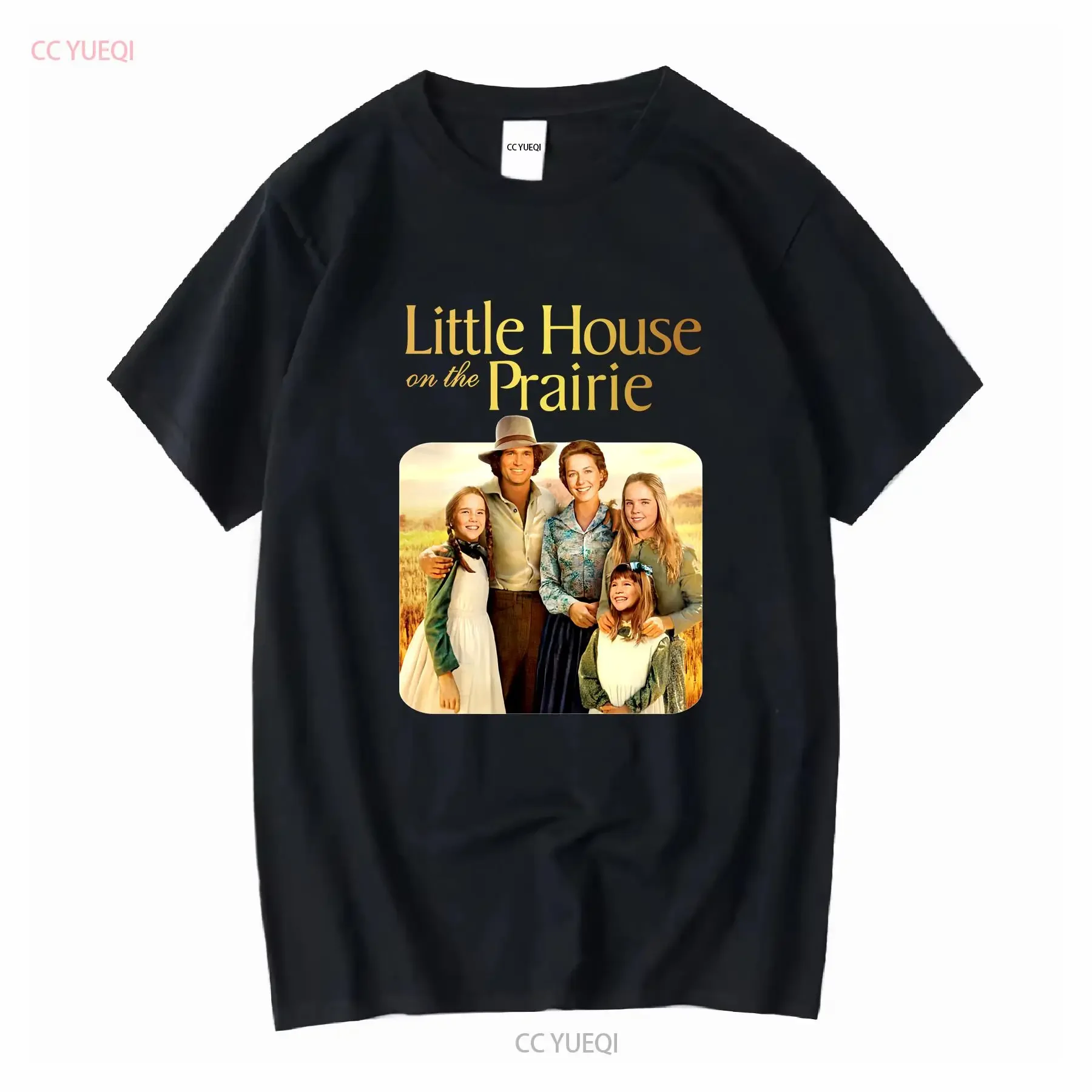 Camiseta Little House On The Prairie, amante de los libros en miniatura del viejo oeste, vintage, lavado, ropa de diseñador ligeramente cómoda, Unisex