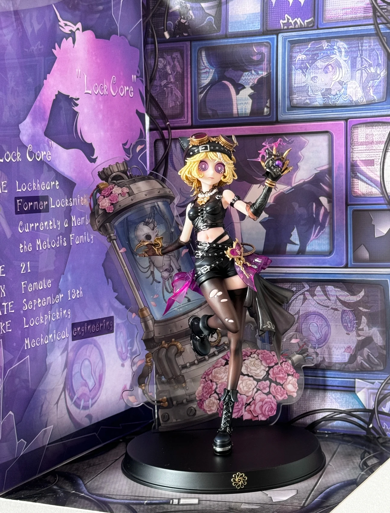 الهوية الخامس ميكانيكي Lockcore تحت الحقيقة وداعا شبح فتاة عمل أرقام تريسي جمع سطح المكتب زخرفة موضة الاتجاه هدية