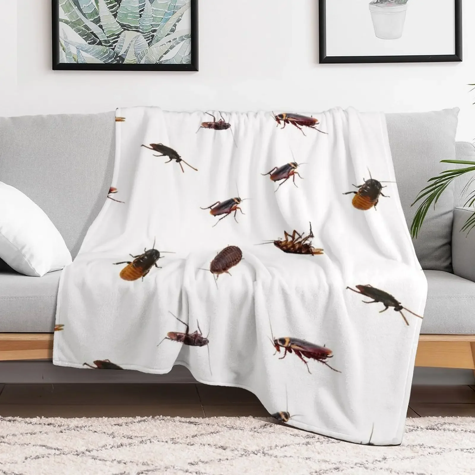 New Cockroach Bundle Throw Blanket decorative Cute Camping Soft Big Blankets